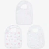 Aden + Anais White Cotton Bibs (3 Pack)