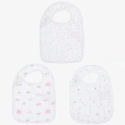 Aden + Anais White Cotton Bibs (3 Pack)