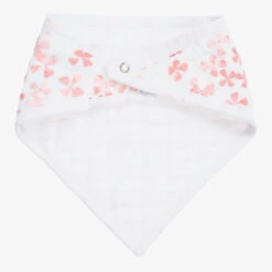 Aden + Anais White & Pink Bandana Bib -BloomBabe Cloth Store aden anais white pink bandana bib 364379 ad57bdfdf557a7b422cb840d7ef4843ee6e812fa