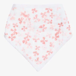 Aden + Anais White & Pink Bandana Bib