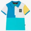 AIGNER Baby Boys Cotton Colourblock Polo Shirt