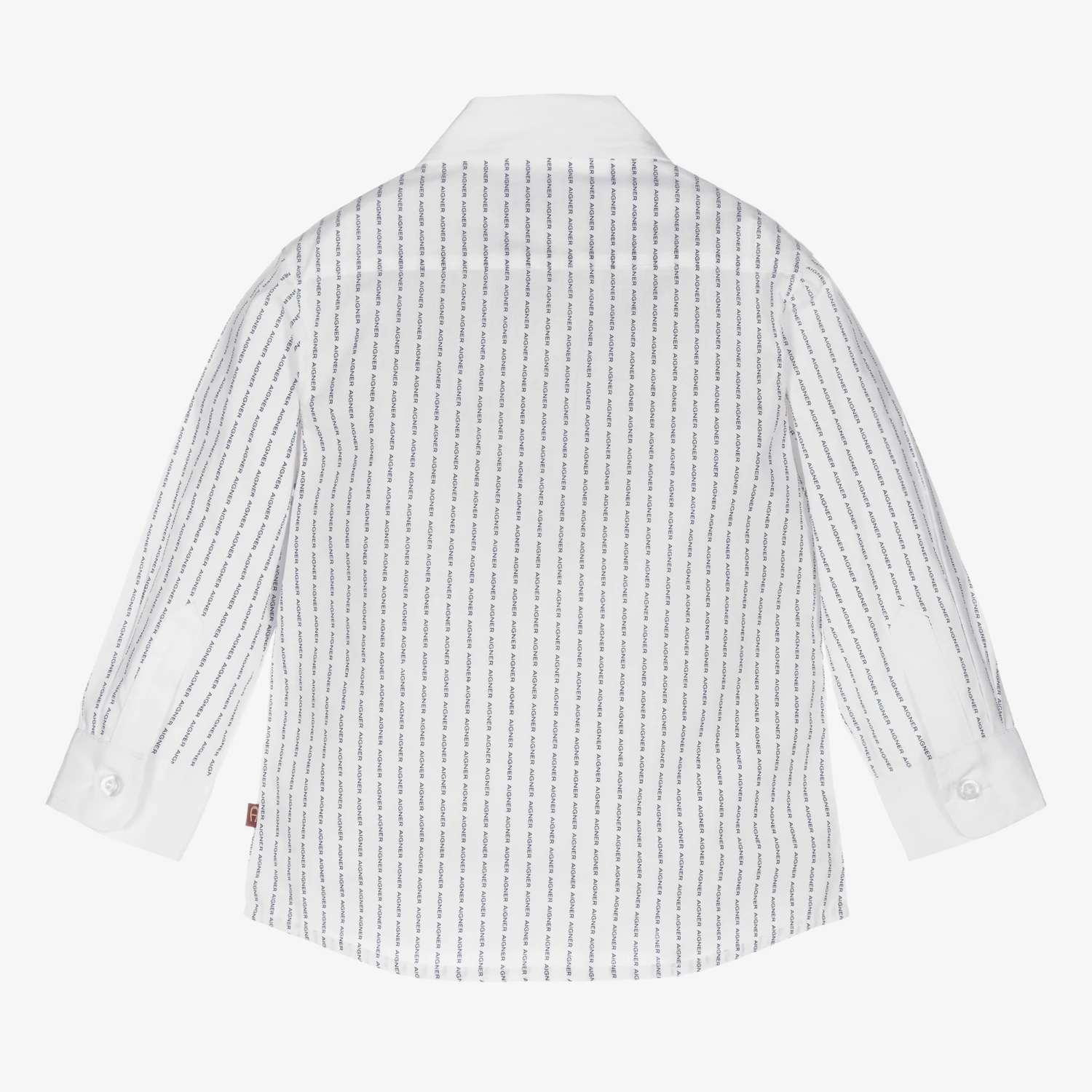 AIGNER Baby Boys Logo Print Shirt 3 AIGNER Baby Boys Logo Print Shirt - Image 3