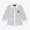 AIGNER Baby Boys White Logo Shirt