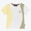 AIGNER Baby Boys Yellow & Green Colourblock T-Shirt
