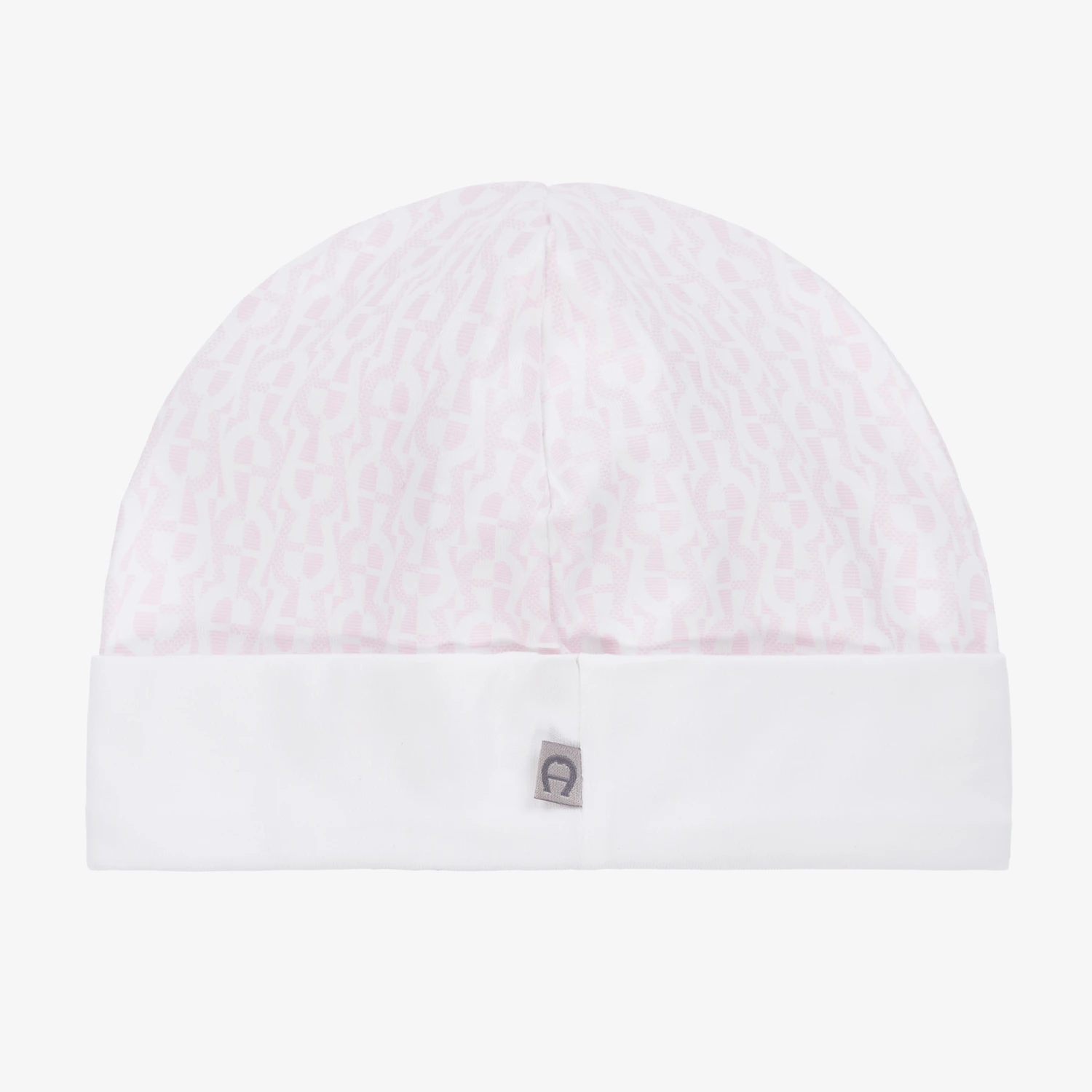 AIGNER Baby Girls Pink Pima Cotton Logo Hat 2 AIGNER Baby Girls Pink Pima Cotton Logo Hat - Image 2