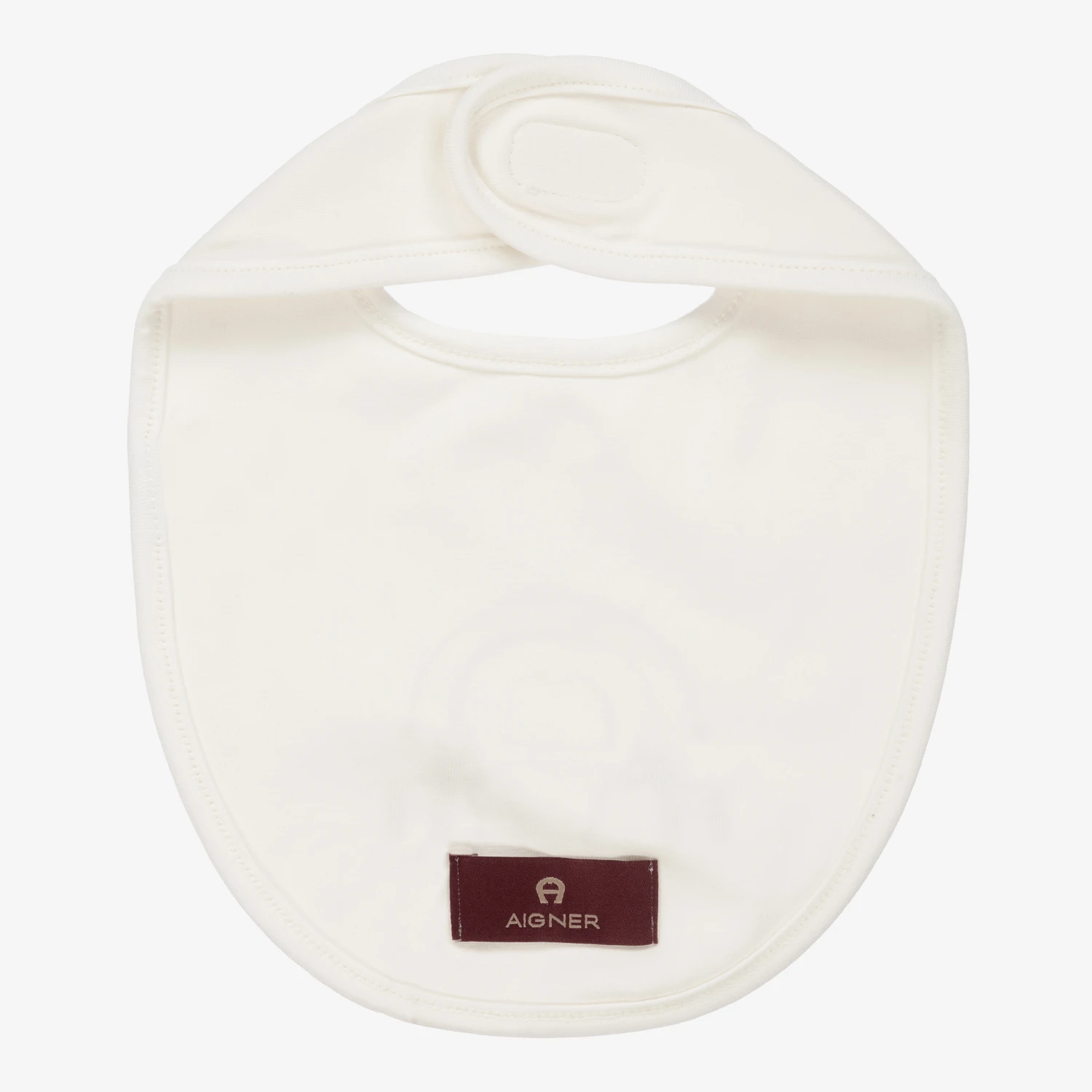 AIGNER Ivory Pima Cotton Logo Bib 2 AIGNER Ivory Pima Cotton Logo Bib - Image 2