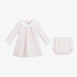 Ancar Pink Cotton Baby Dress Set 6 Ancar Pink Cotton Baby Dress Set -BloomBabe Cloth Store ancar pink cotton baby dress set 314275 328d3f22fd7525ff76a67f85038c5787f830a5db