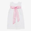 Ancar White Cotton Baby Day Gown