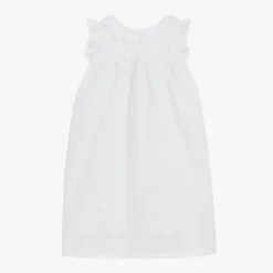 Ancar White Cotton Baby Day Gown -BloomBabe Cloth Store ancar white cotton baby day gown 59469 f1bd13d9a80f46cb441192afc5e50e20d5c332f0