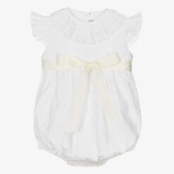 Ancar White Cotton Shortie