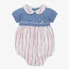 Artesanía Granlei Baby Boys Blue Stripe Shortie