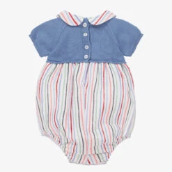 Artesanía Granlei Baby Boys Blue Stripe Shortie -BloomBabe Cloth Store artesania granlei baby boys blue stripe shortie 496969 f9e9827354364479f0fbf85546ed0ee284c7dc96