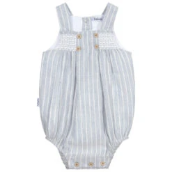Babidu Blue Cotton Baby Shortie