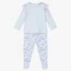 Babidu Girls Blue 2 Piece Babygrow