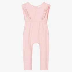 BloomBabe Cloth Store -BloomBabe Cloth Store babidu girls pink cotton jumpsuit 487096 5fed729b578ffe6511c07d9d09a0a111a50f4528