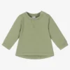 Babidu Green Cotton Baby Sweatshirt