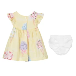 Balloon Chic Yellow Floral Baby Dress Set -BloomBabe Cloth Store balloon chic yellow floral baby dress set 371334 2e5c5b218e1d5c2d3a141a29dedf68951b17ede3