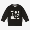 BOSS Baby Boys Black Logo Jumper