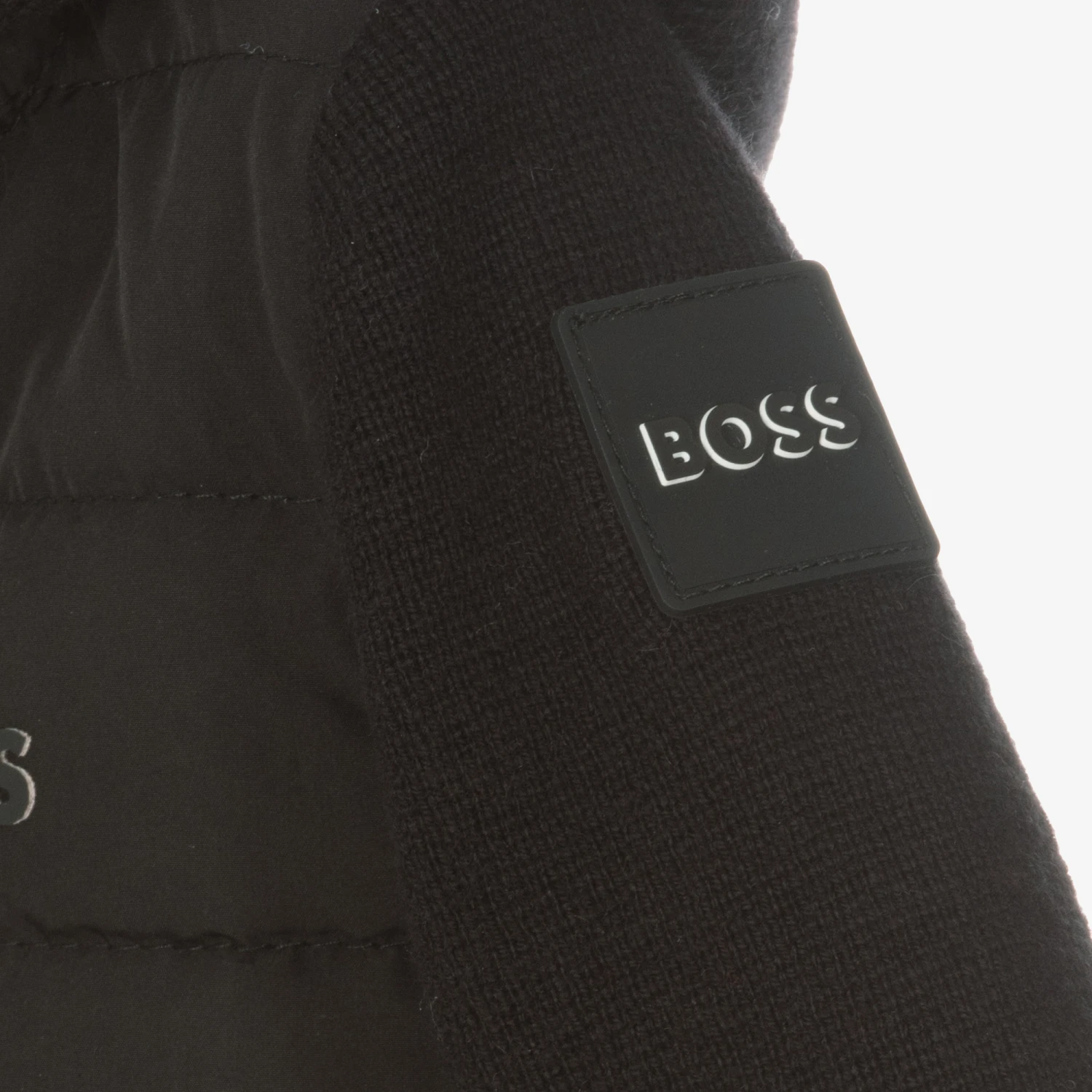 BOSS Baby Boys Black Zip-Up Hoodie 3 BOSS Baby Boys Black Zip-Up Hoodie - Image 3