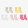 BOSS Baby Girls Cotton Socks (5 Pack)