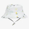 Carrement Beau Carrément Beau Baby Boys White Splash Sun Hat