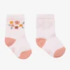 Carrement Beau Carrément Beau Baby Girls Pink Cotton Socks