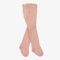 Carrement Beau Carrément Beau Baby Girls Pink Cotton Tights