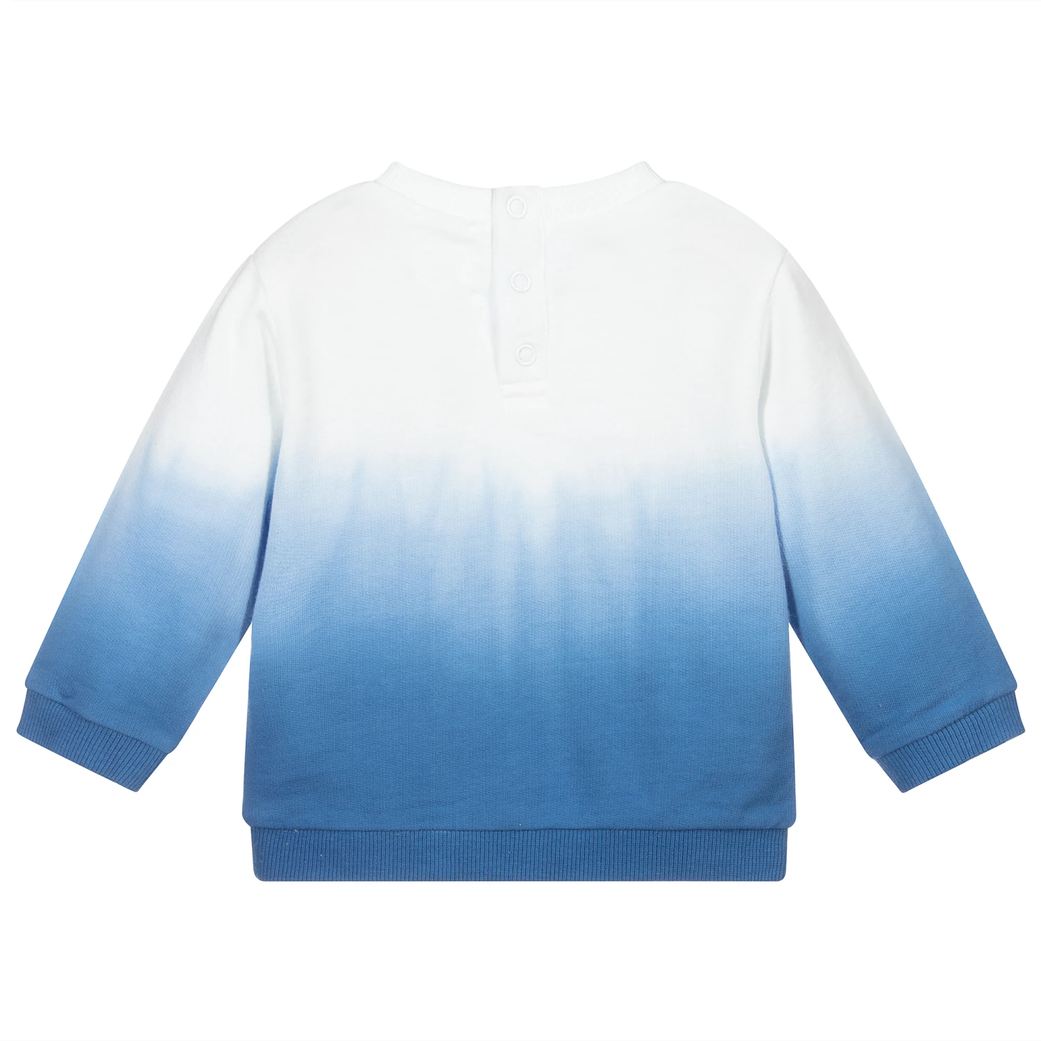 Carrement Beau Carrément Beau Blue Organic Cotton Sweatshirt 2 Carrement Beau Carrément Beau Blue Organic Cotton Sweatshirt - Image 2