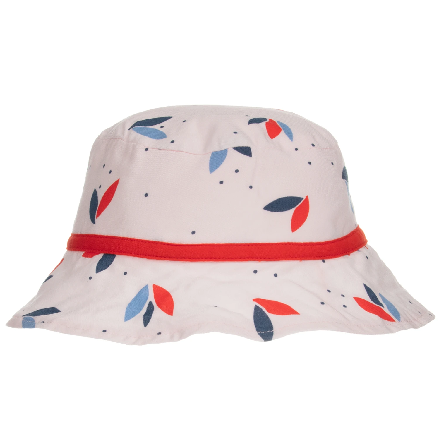 Carrement Beau Carrément Beau Pink Floral Baby Sun Hat 1 Carrement Beau Carrément Beau Pink Floral Baby Sun Hat