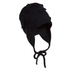 Catya Blue Knitted Wool Baby Hat