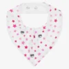 Chiara Ferragni Kids Baby Girls White Eyestar Bib