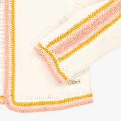Chloé Baby Girls Ivory Macramé Cardigan -BloomBabe Cloth Store chloe baby girls ivory macrame cardigan 500273 e08543041ec281b42f9bf8c5b4e1857db871bfdd