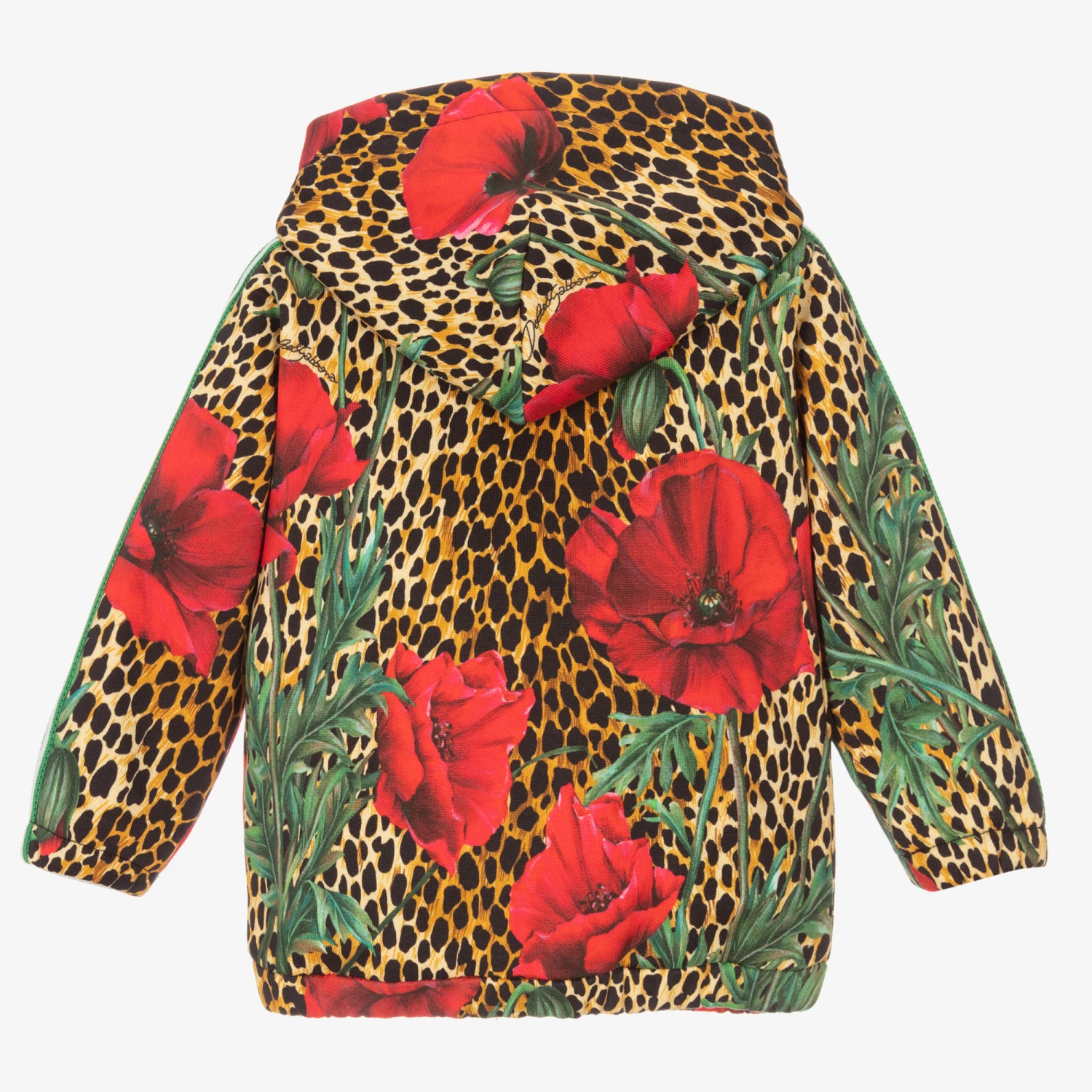 Dolce & Gabbana Baby Boys Ocelot Zip-Up Top 2 Dolce & Gabbana Baby Boys Ocelot Zip-Up Top - Image 2