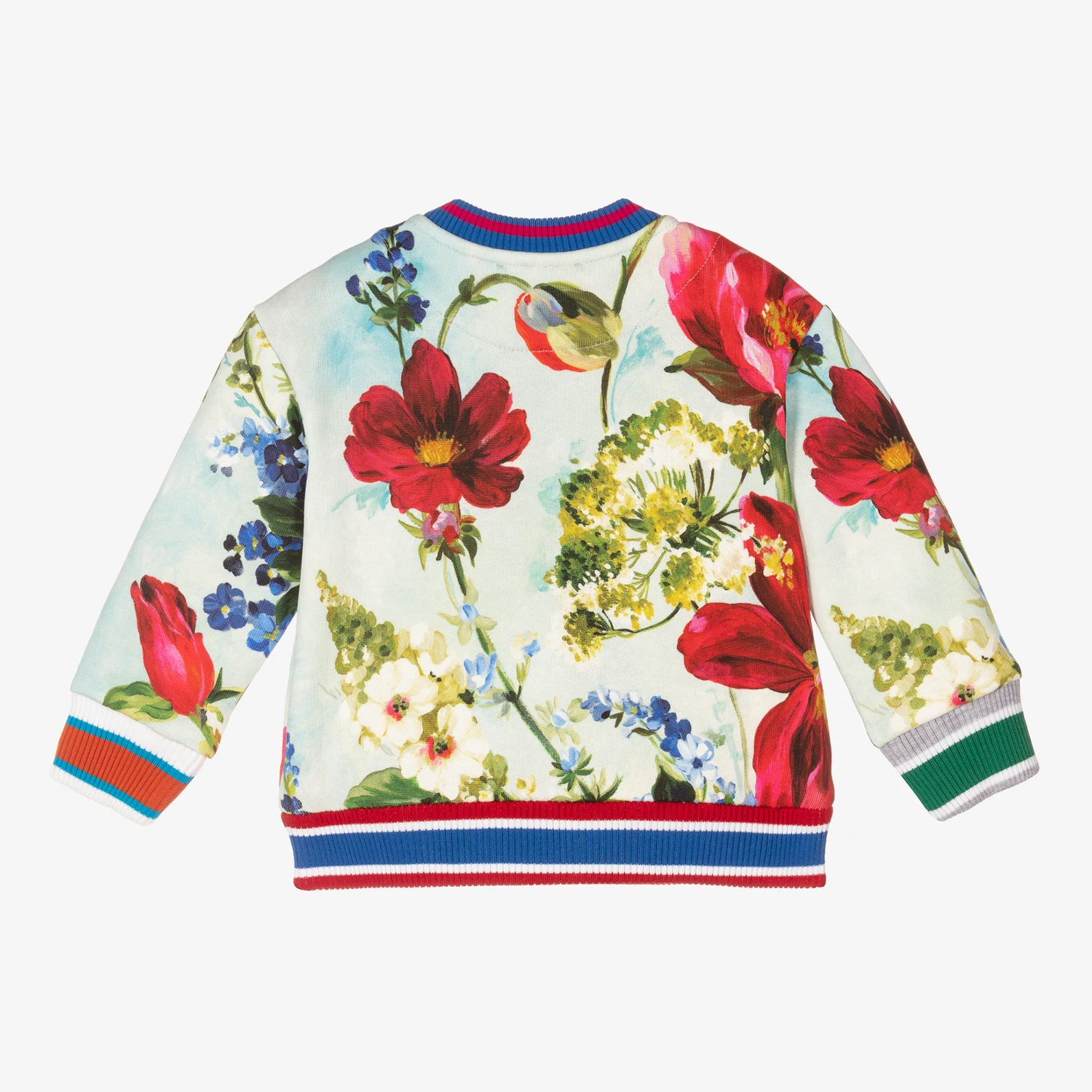 Dolce & Gabbana Baby Girls Garden Sweatshirt 3 Dolce & Gabbana Baby Girls Garden Sweatshirt - Image 3