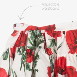 Dolce & Gabbana Baby Girls White Poppy Logo Skirt -BloomBabe Cloth Store dolce gabbana baby girls white poppy logo skirt 486817 07d007507e2ebc576e1956c6eb7897d60911cb98