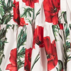 Dolce & Gabbana Baby Girls White Poppy Logo Skirt -BloomBabe Cloth Store dolce gabbana baby girls white poppy logo skirt 486817 a8da2e9f3b61185171f13a6561686651e10f3707