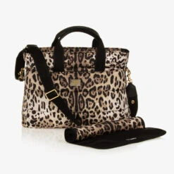 Dolce & Gabbana Beige Leopard Print Changing Bag (40cm)