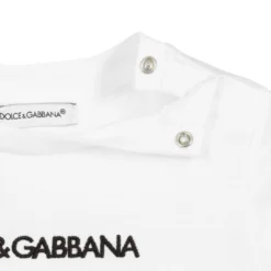 Dolce & Gabbana White Cotton Baby Top -BloomBabe Cloth Store dolce gabbana white cotton baby top 344441 0f1e38d74b8b1cd1f889f78bb7ef47e30656871e
