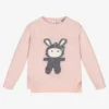 Dr. Kid Baby Girls Pink Wool Jumper