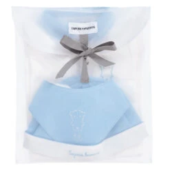 Emporio Armani Ivory & Blue Babysuit Set -BloomBabe Cloth Store emporio armani ivory blue babysuit set 385738 cdb155c5f5375498558641e59d3256dfd708fc29