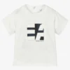 Emporio Armani Ivory Logo Baby T-Shirt