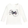 Everything Must Change Baby Girls Ivory Cotton Top