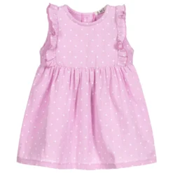 Everything Must Change Baby Girls Pink Cotton Dress