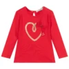 Everything Must Change Baby Girls Red Cotton Top