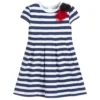 Everything Must Change Blue & White Striped Dress Set
