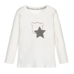 Everything Must Change Ivory Cotton Baby Top