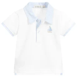 Everything Must Change White Cotton Baby Polo Shirt -BloomBabe Cloth Store everything must change white cotton baby polo shirt 351500 33ec37ffdcc0a654c162a1bbb5802fa10bcc578e