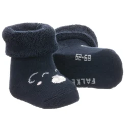 Falke Navy Blue Cotton Baby Socks