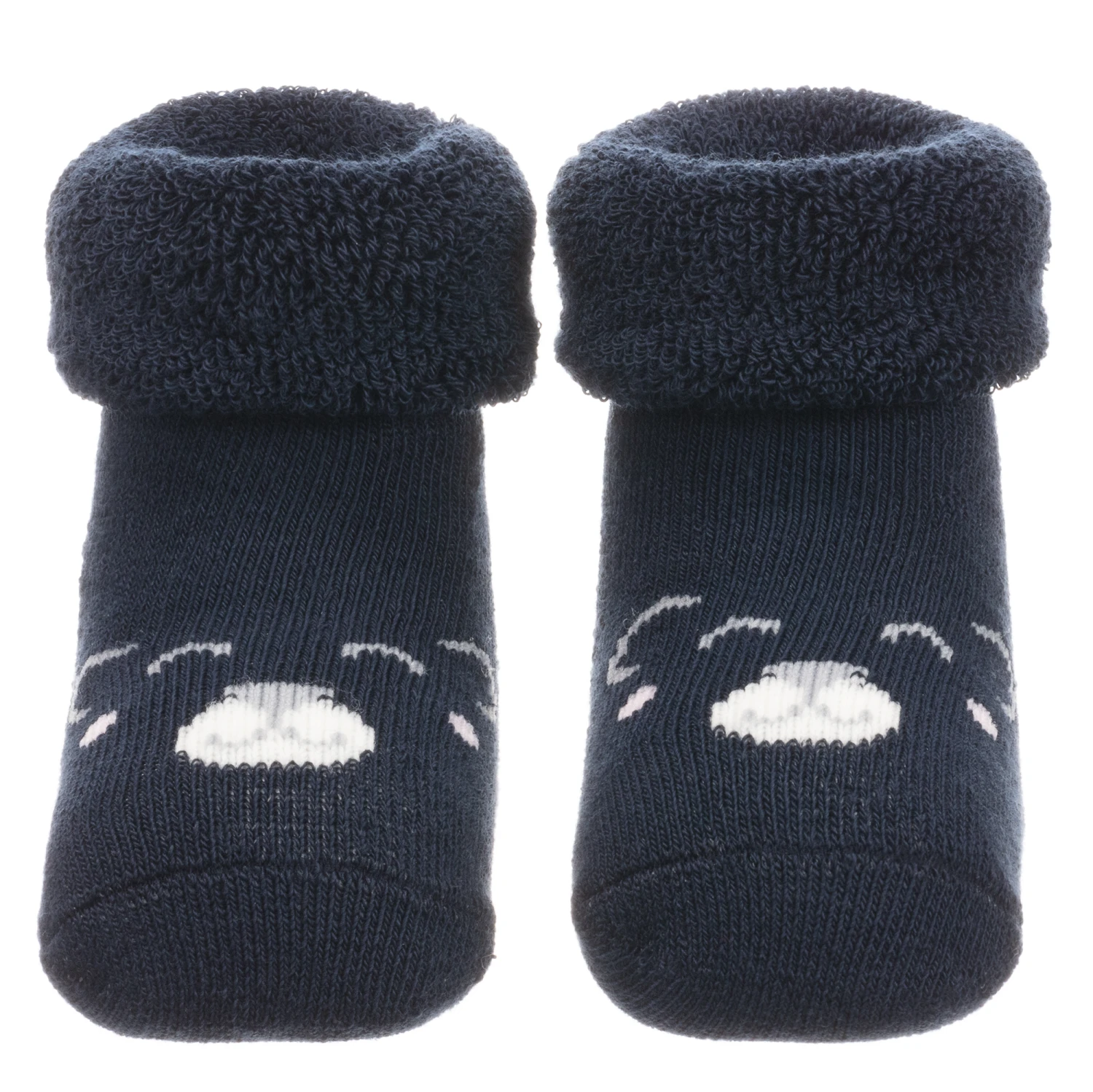 Falke Navy Blue Cotton Baby Socks 3 Falke Navy Blue Cotton Baby Socks - Image 3