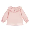 Fina Ejerique Baby Girls Pink Cotton Blouse